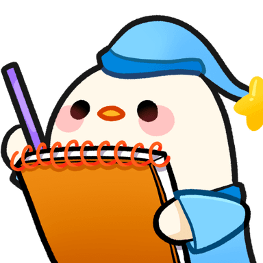 Nemu taking notes on the open-source code